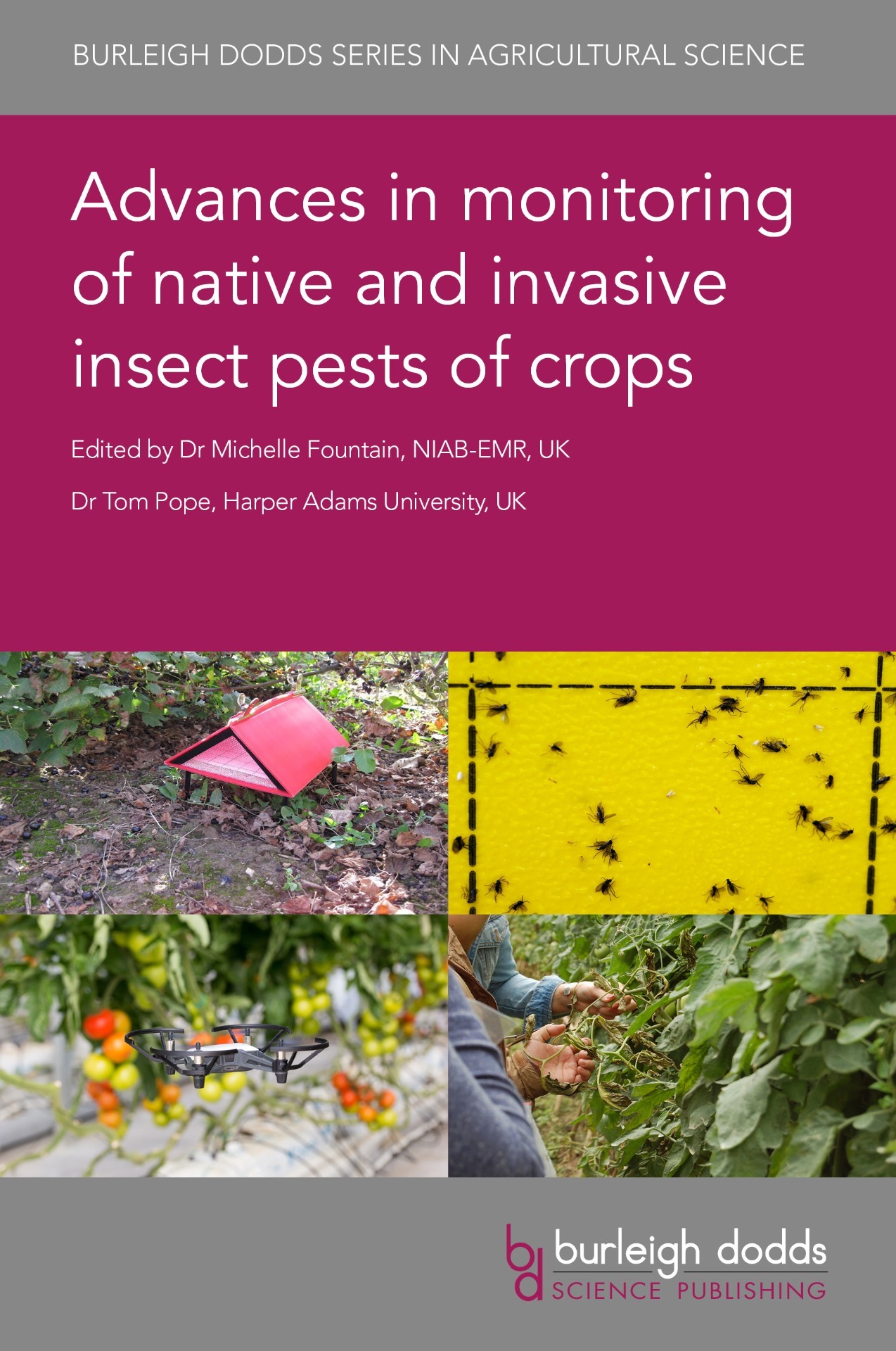 Advances in monitoring of native and invasive insect pests of crops - Cover