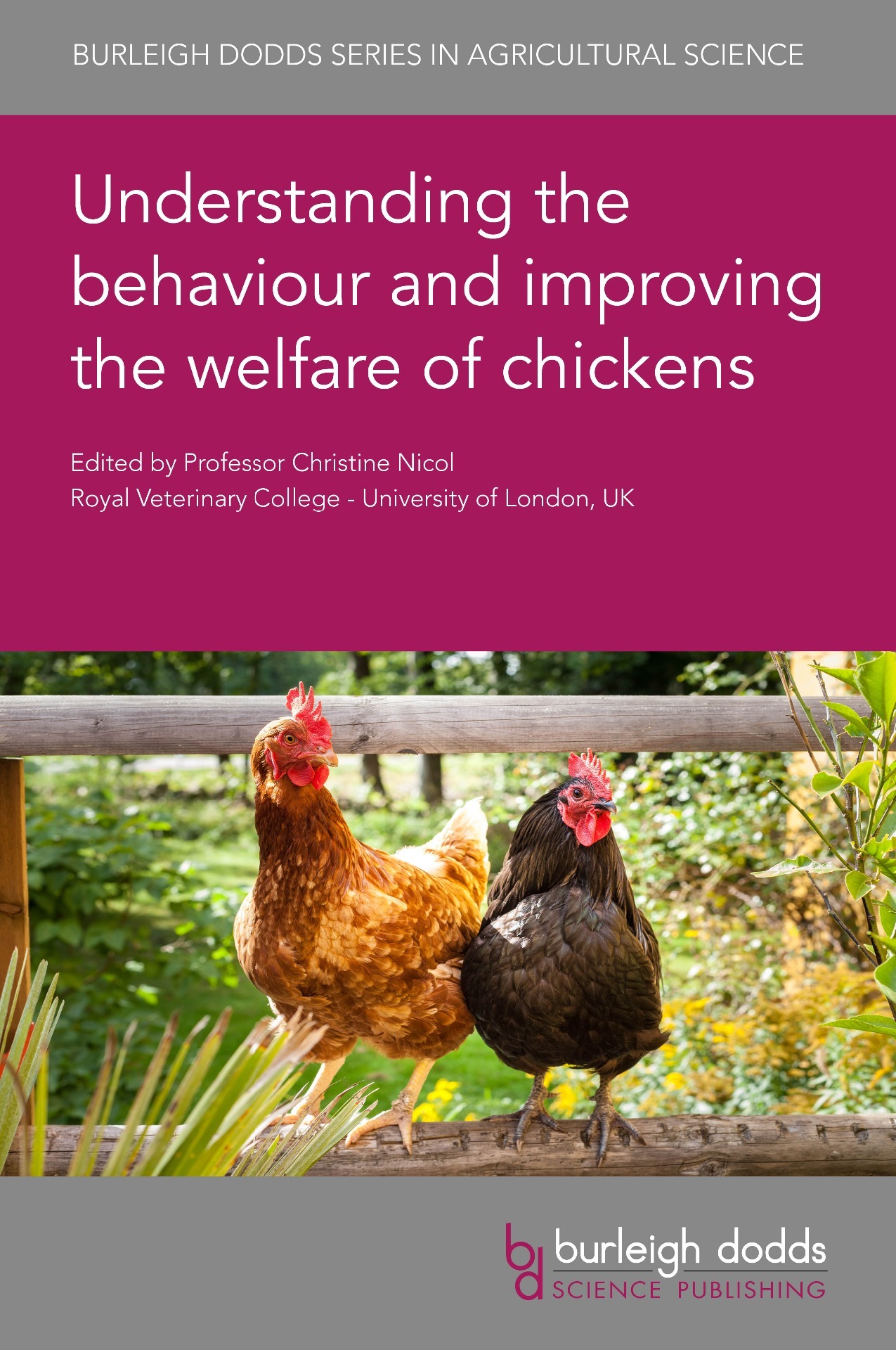 Understanding the behaviour and improving the welfare of chickens - Cover image