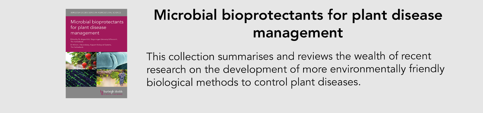 Microbial bioprotectants for plant disease management