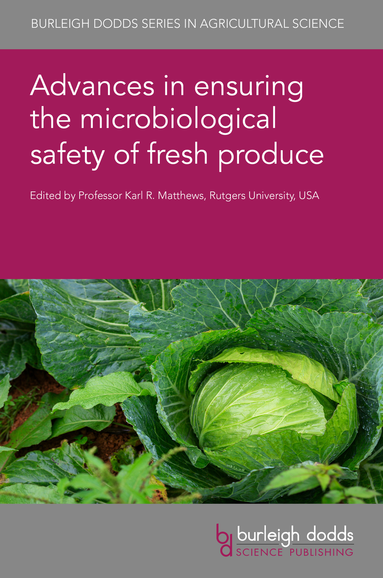 Advances in ensuring the microbiological safety of fresh producer - Cover