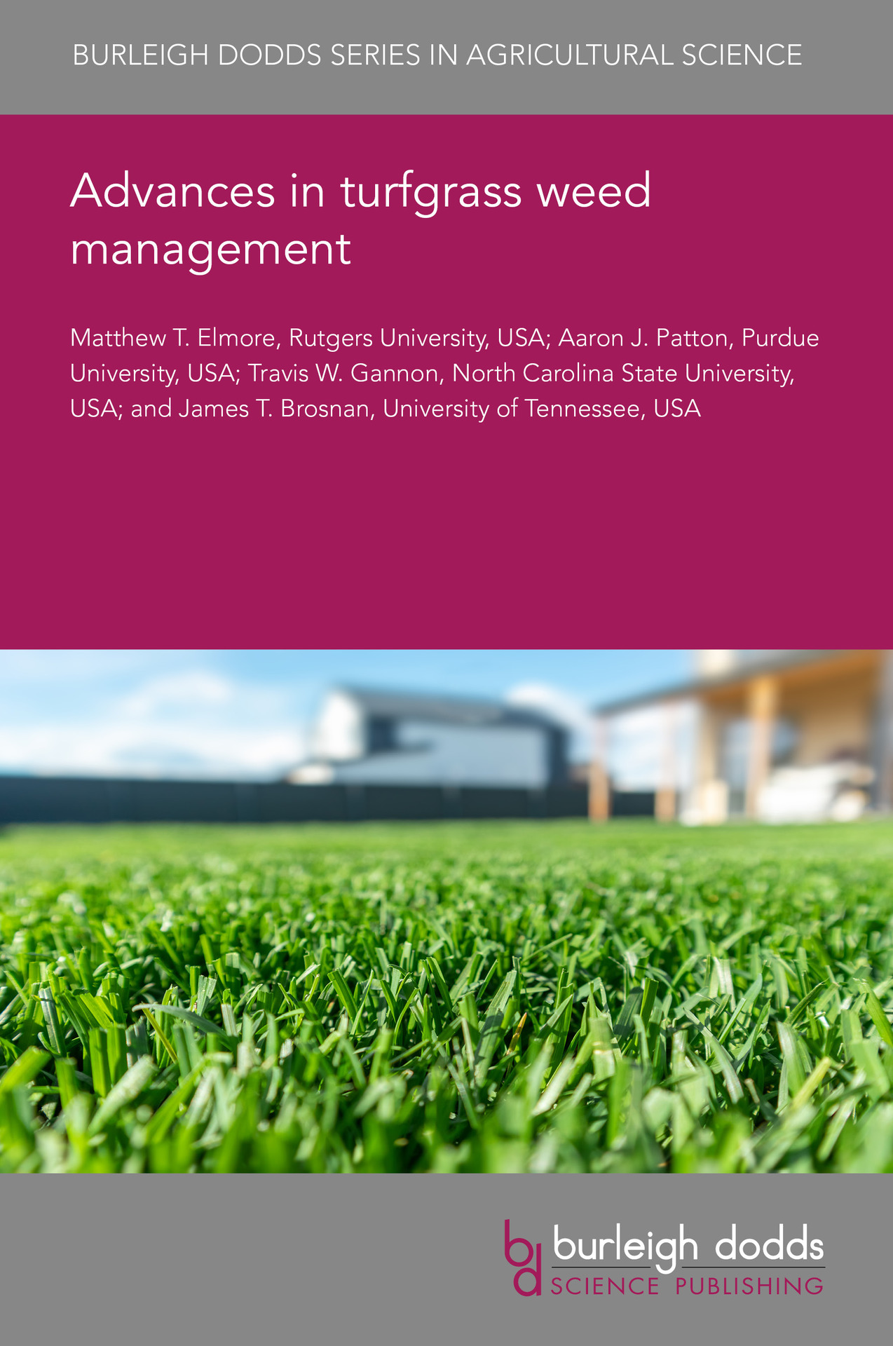 Advances in turfgrass weed management