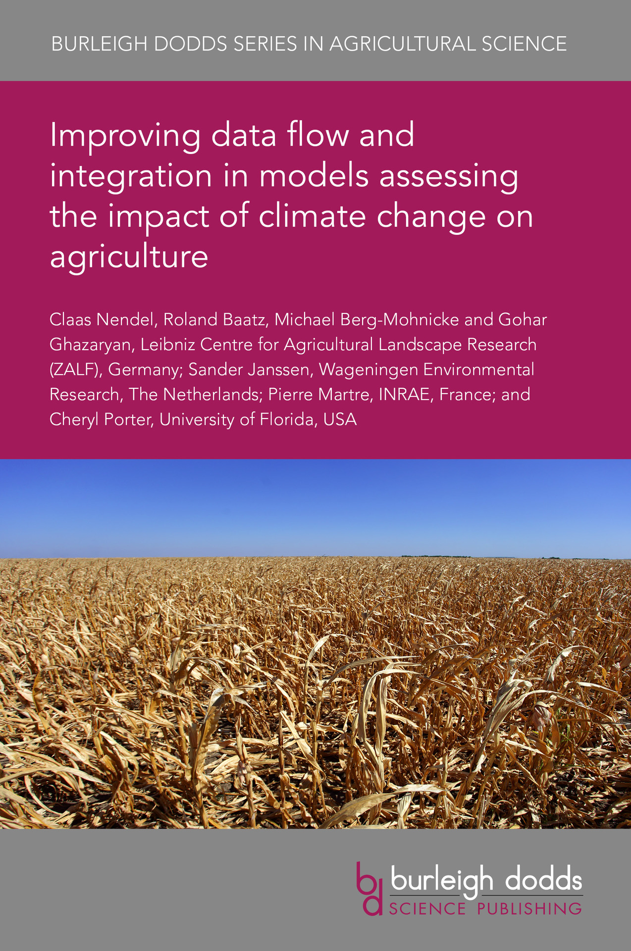 Improving data flow and integration in models assessing the impact of climate change on agriculture