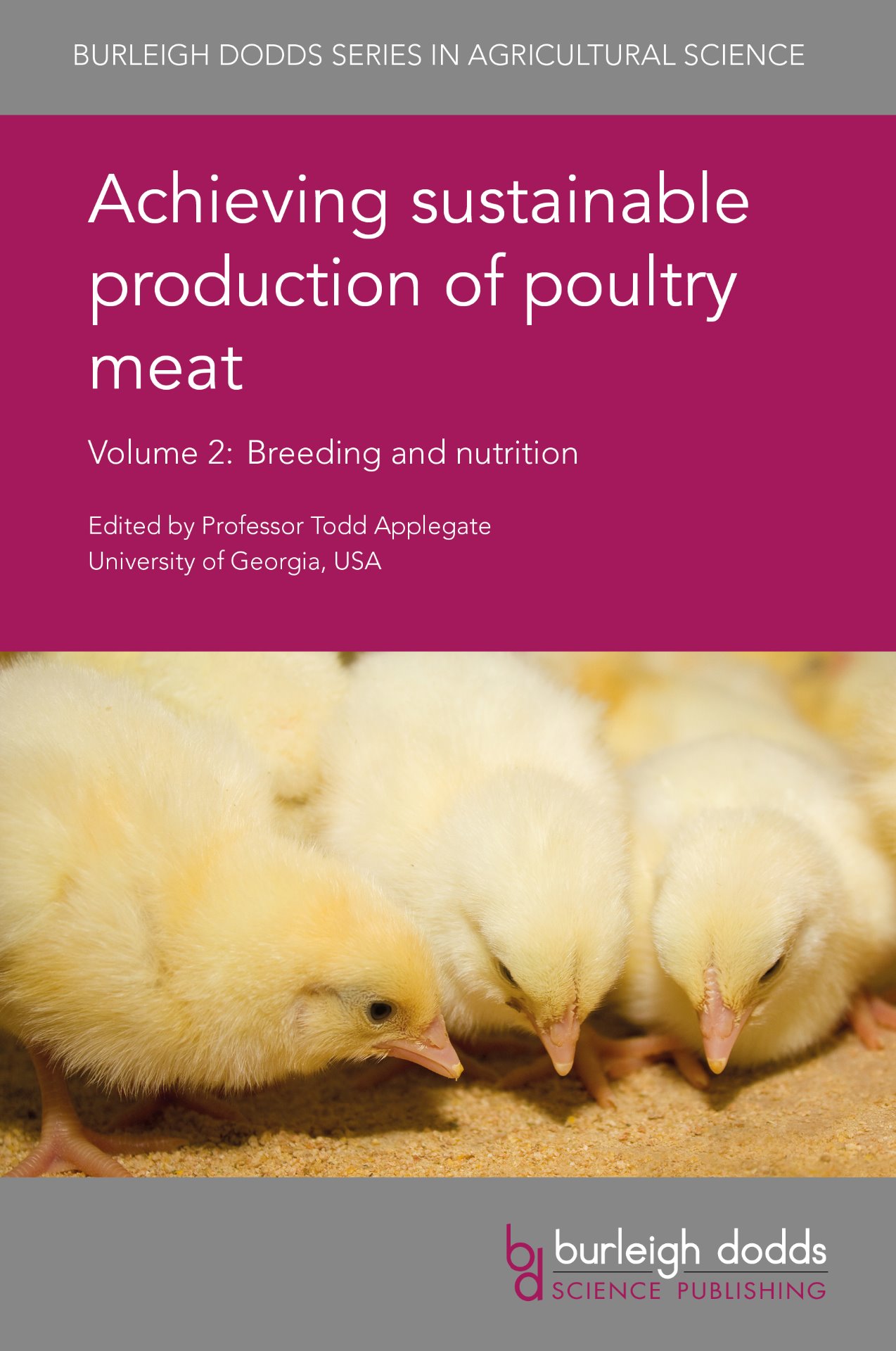 Achieving sustainable production of poultry meat - Volume 2 (Cover image)