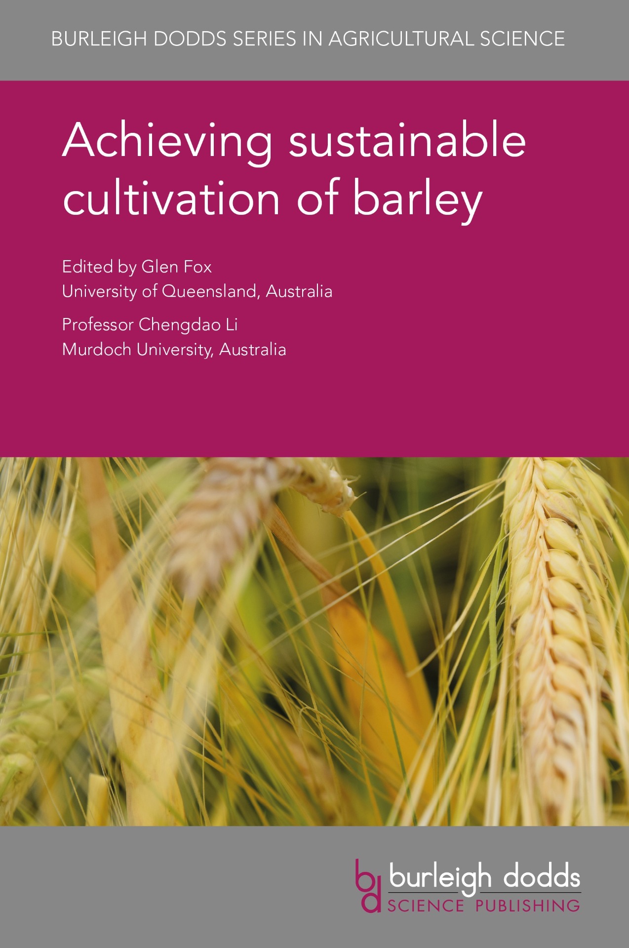 Achieving sustainable cultivation of barley